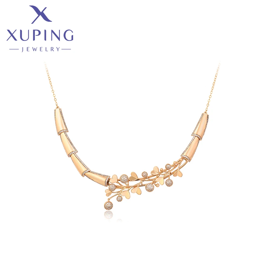 Xuping Jewelry Elegant Flower Fashion Luxury Charm Style Pendant Necklace for Women Party Gift X000460990
Xuping Jewelry Elegant Flower Fashion Luxury Charm Style Pendant Necklace for Women Party Gift X000460990