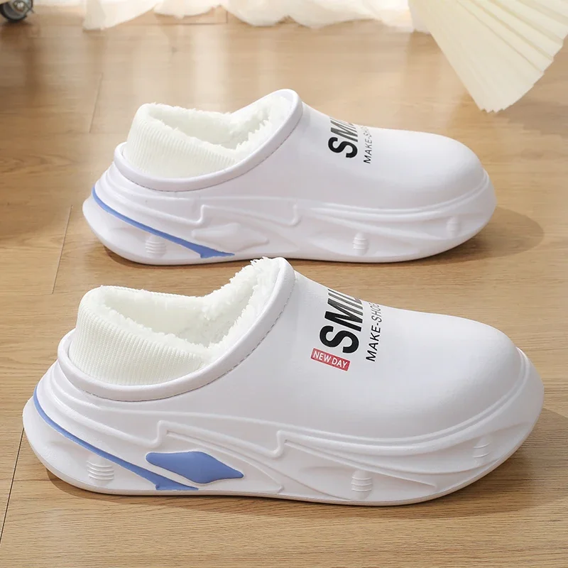 Hot Sale Men's Slippers Winter Platform Plus Cotton Indoor Outdoor Mans Slipper Young Trendy All-match Non-slip Couple's Shoes 
Hot Sale Men's Slippers Winter Platform Plus Cotton Indoor Outdoor Mans Slipper Young Trendy All-match Non-slip Couple's Shoes