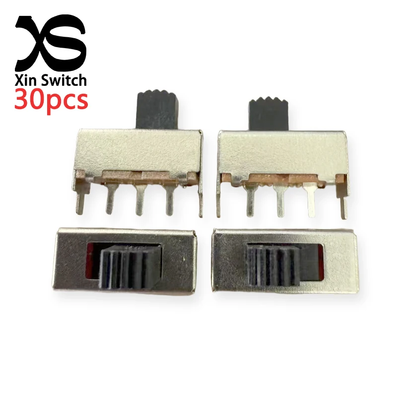 30 шт. SS-12F02 (1P2T) направляющий переключатель, высота ручки 5 мм/6 мм, 3-контактный однорядный вертикальный тип, 2-скоростной игрушечный тумблер питания
30 шт. SS-12F02 (1P2T) направляющий переключатель, высота ручки 5 мм/6 мм, 3-контактный однорядный вертикальный тип, 2-скоростной игрушечный тумблер питания