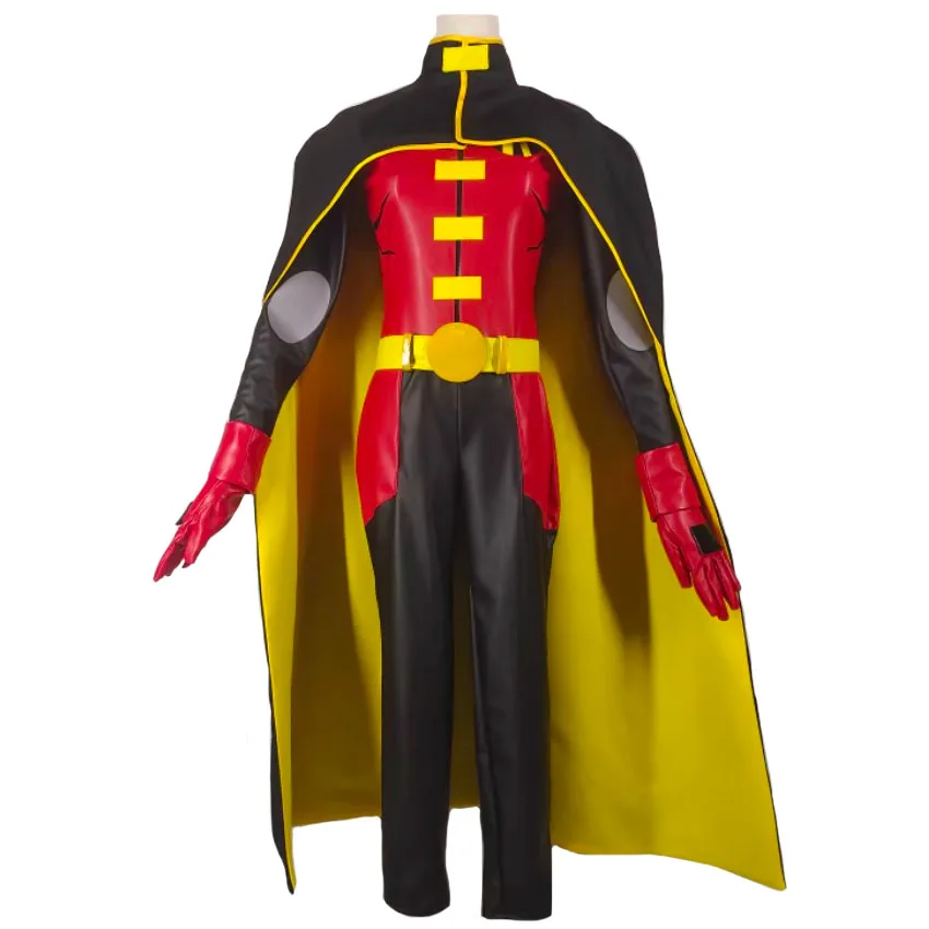 Superhero Red Hood Jason Todd Robin Cospaly Uniform Outfit Costume Halloween Christmas Party Custom Made Any Size
Superhero Red Hood Jason Todd Robin Cospaly Uniform Outfit Costume Halloween Christmas Party Custom Made Any Size