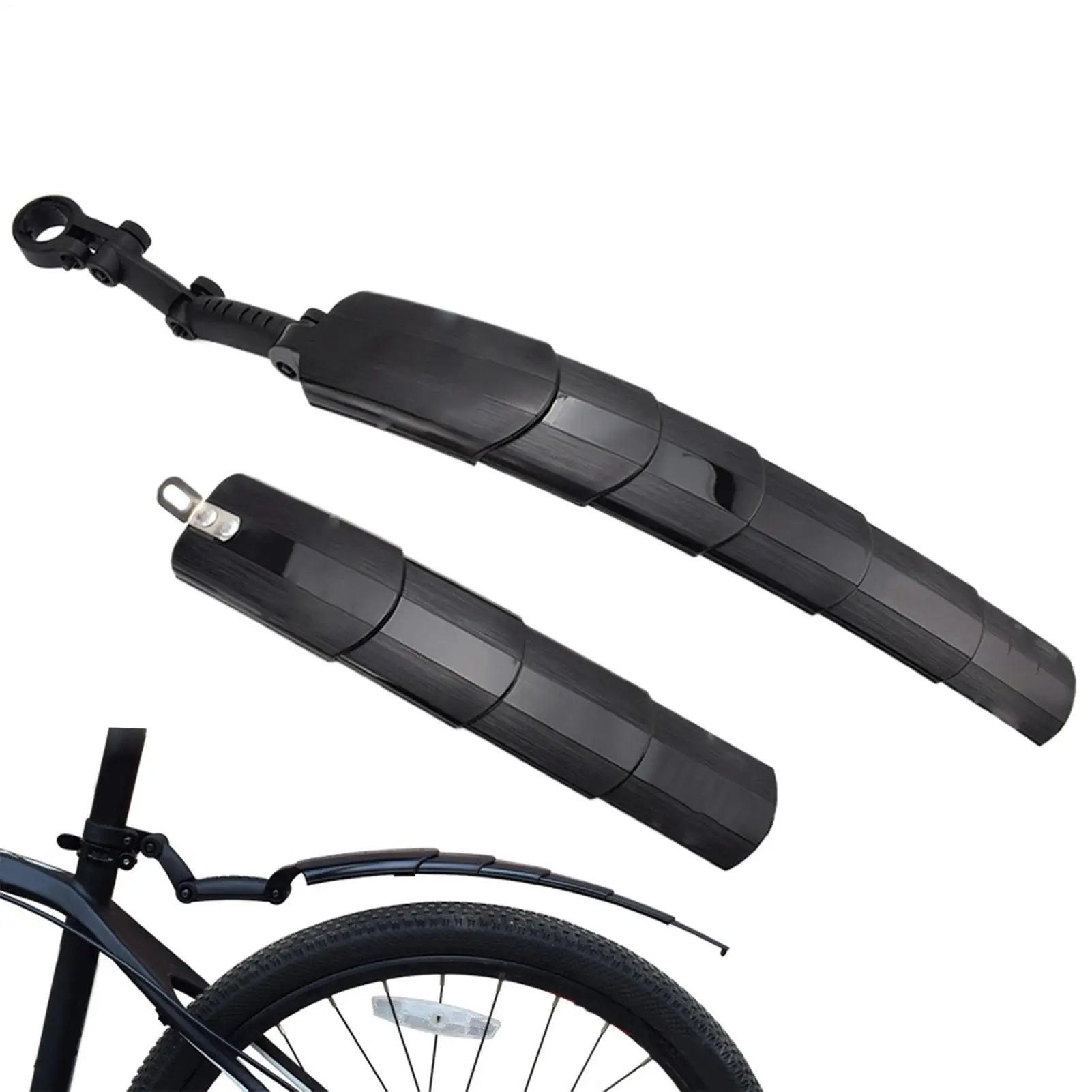 Rain Guard For Cycle Front And Rear Mud Guard Foldable Riding Gear Fit 26/27.5/700c/24 Inch For Dirt Rain Road City Commuting
Rain Guard For Cycle Front And Rear Mud Guard Foldable Riding Gear Fit 26/27.5/700c/24 Inch For Dirt Rain Road City Commuting