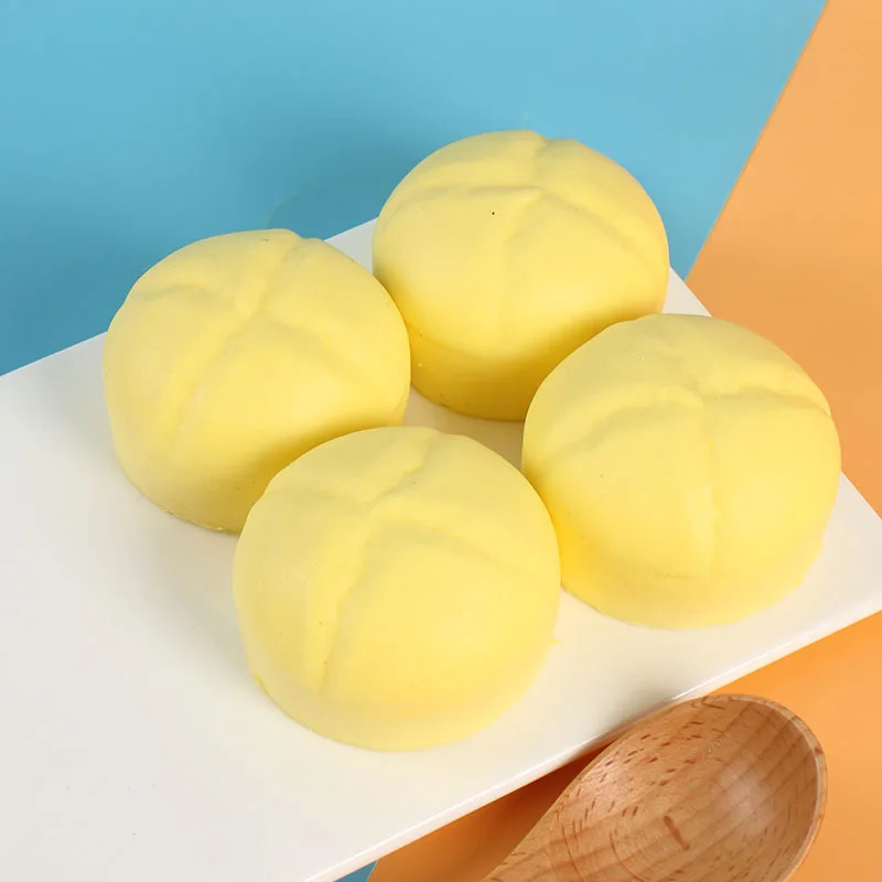 Artificial Bread Steamed Bun Squishy Soft Bread PU Simulation Fake Toast Stress Relief Decompression Home Decor Decoration
Artificial Bread Steamed Bun Squishy Soft Bread PU Simulation Fake Toast Stress Relief Decompression Home Decor Decoration
