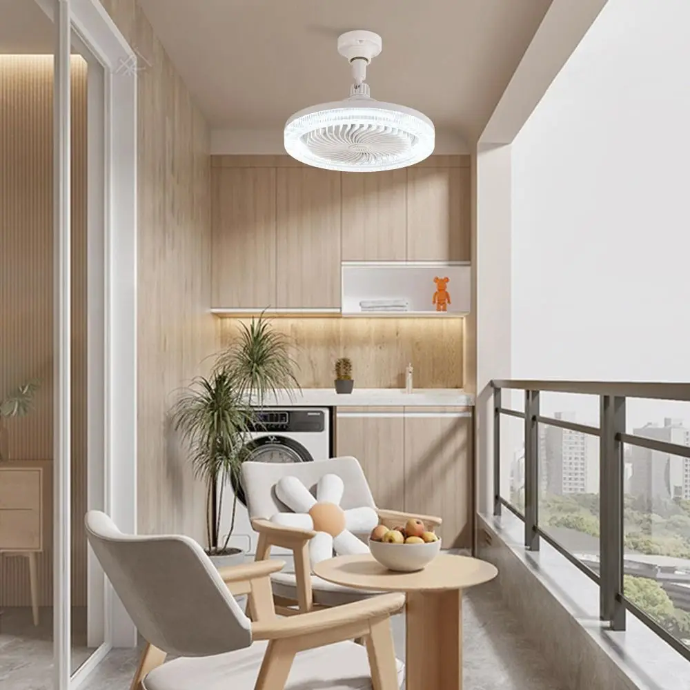 E27 Screw Ceiling Fan Light 2-in-1 Silent Ceiling Fan Lamp Three-speed Mode 30W Creative Lighting Fan For Bedroom
E27 Screw Ceiling Fan Light 2-in-1 Silent Ceiling Fan Lamp Three-speed Mode 30W Creative Lighting Fan For Bedroom