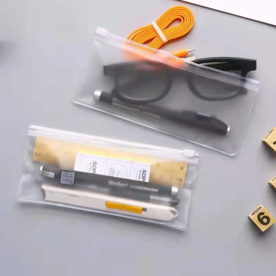 Stationery Packaging Zipper Bags Wholesale Home School Pencil Rubber Eyeglasses Ruler Storage Thicken Resealable
Stationery Packaging Zipper Bags Wholesale Home School Pencil Rubber Eyeglasses Ruler Storage Thicken Resealable