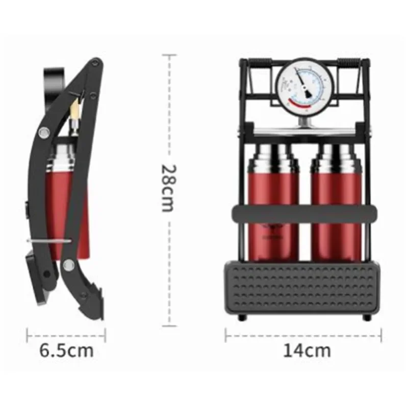 A Car air pump car tire tire high pressure pump special foot step air pump
A Car air pump car tire tire high pressure pump special foot step air pump