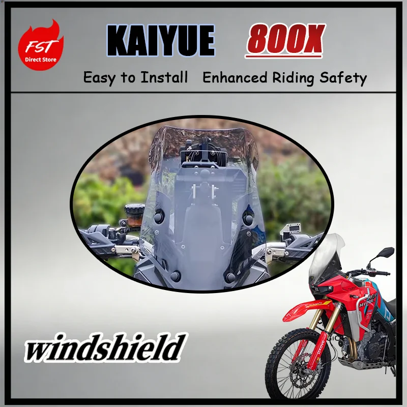 FOR KOVE 800X Motorcycle Adventure Tall Chest Protector Windshield - Enhanced Wind Buffeting Reduction Durable Front Windshield
FOR KOVE 800X Motorcycle Adventure Tall Chest Protector Windshield - Enhanced Wind Buffeting Reduction Durable Front Windshield