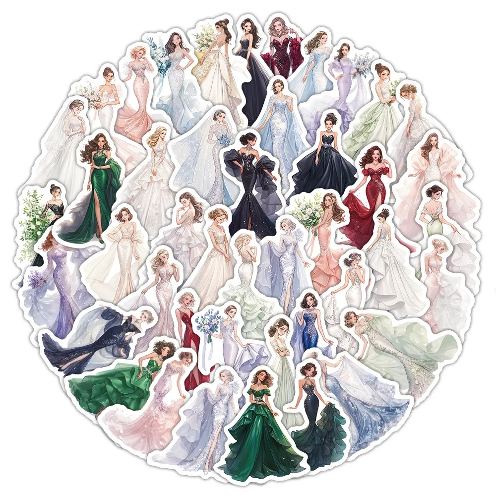 10/54PCS Wedding Dress Girl Stickers Princess Skirt Cartoon Gift Graffiti Toy Sitcker DIY Laptop Phone Guitar Car Bike Decals
10/54PCS Wedding Dress Girl Stickers Princess Skirt Cartoon Gift Graffiti Toy Sitcker DIY Laptop Phone Guitar Car Bike Decals