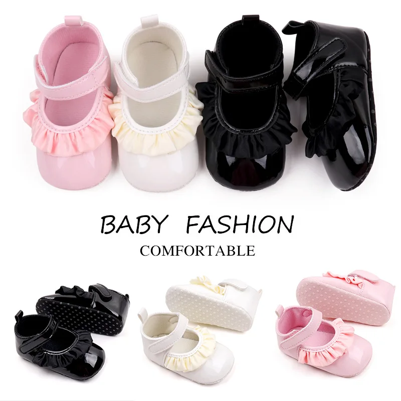 Baby Girls Shoes Classic Lace Folds Cotton Soft Sole Anti-slip PU Girls Dress Shoes First Walker Toddler Crib Baby Shoes
Baby Girls Shoes Classic Lace Folds Cotton Soft Sole Anti-slip PU Girls Dress Shoes First Walker Toddler Crib Baby Shoes