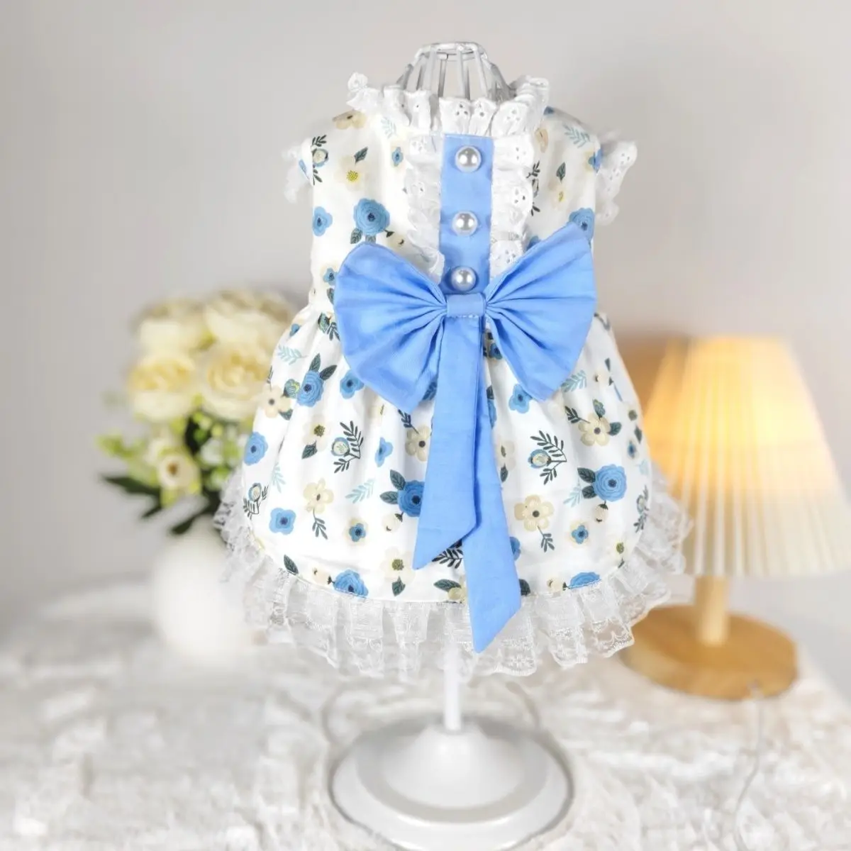 Handmade Pet Clothes, Cat and Dog Clothing, Floral Princess Dress, Pet Clothing Exhibition
Handmade Pet Clothes, Cat and Dog Clothing, Floral Princess Dress, Pet Clothing Exhibition