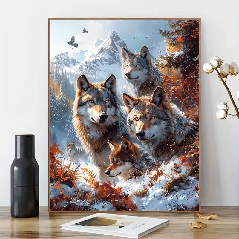 500/1000/1200/2000PCS Puzzles for Adults Wolf King Family Snow Scene,Jigsaw Puzzles Brain Challenge Game Gift Home Decor
500/1000/1200/2000PCS Puzzles for Adults Wolf King Family Snow Scene,Jigsaw Puzzles Brain Challenge Game Gift Home Decor