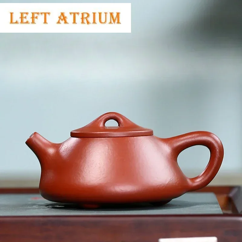 100ml Chinese Dahongpao Stone Scoop Teapot Antique Yixing Purple Clay Tea Pot Custom Filter Beauty Tea Infuser Zisha Tea Set
100ml Chinese Dahongpao Stone Scoop Teapot Antique Yixing Purple Clay Tea Pot Custom Filter Beauty Tea Infuser Zisha Tea Set