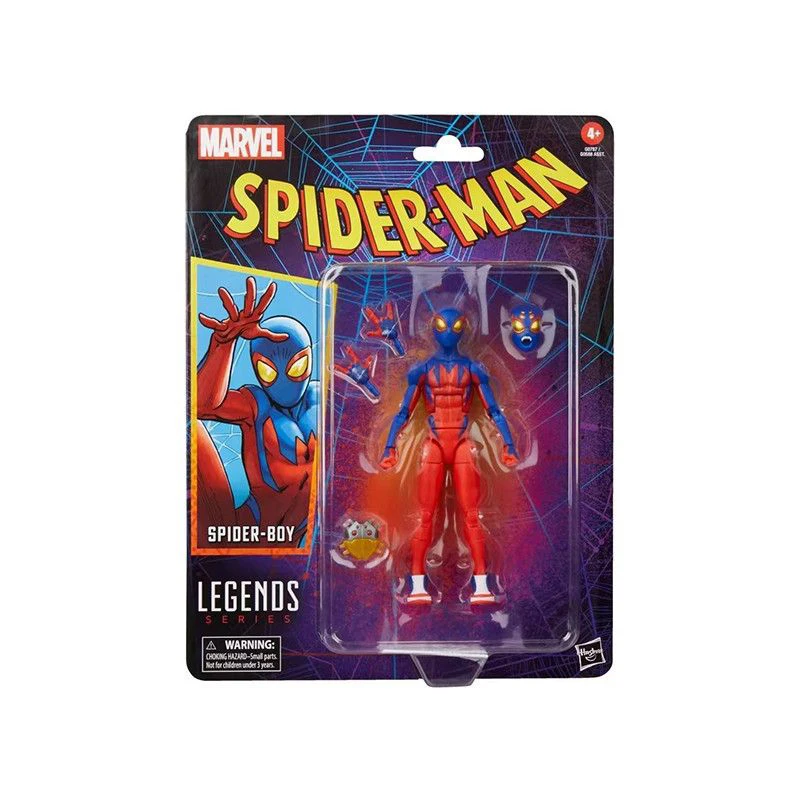 Marvel Legends Series Spider Man Figure Spider Boy 6 Inch Action Figure Unique Retro Carded Collectible Toys Fams Perfect Gifts
Marvel Legends Series Spider Man Figure Spider Boy 6 Inch Action Figure Unique Retro Carded Collectible Toys Fams Perfect Gifts