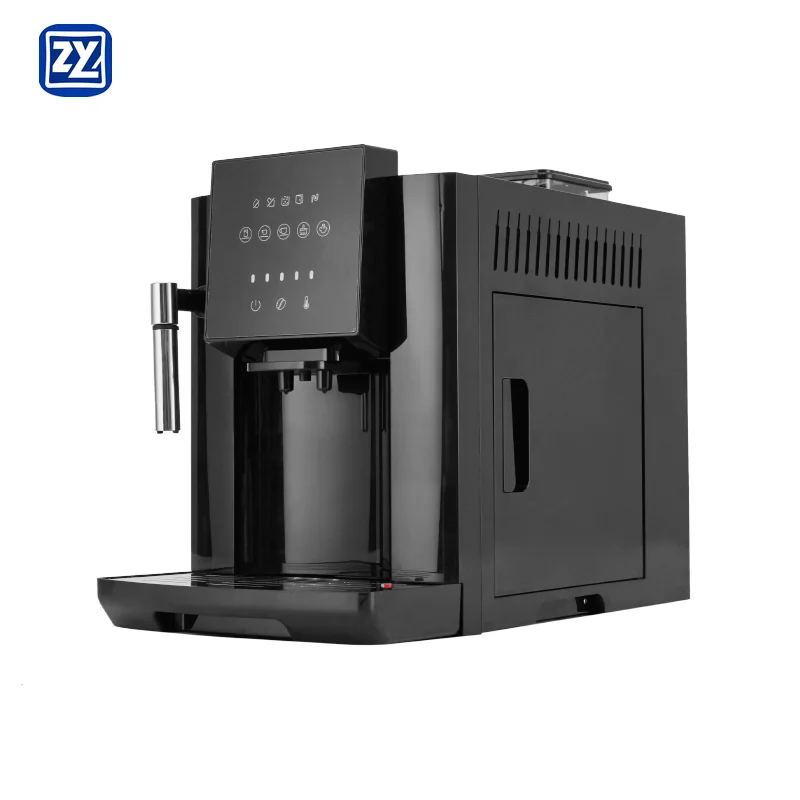 Полностью автоматическая длинная кофеварка для эспрессо для домашнего использования с паровой палочкой
Полностью автоматическая длинная кофеварка для эспрессо для домашнего использования с паровой палочкой
