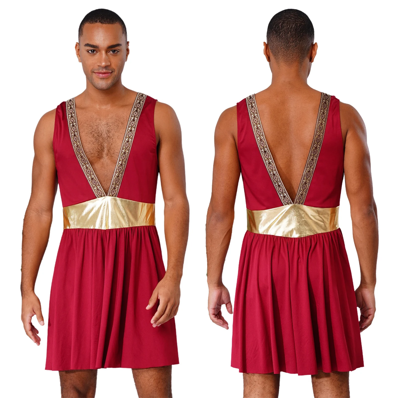 Мужские костюмы сильного рыцаря-воина, древний греческий Бог, гладиатор, костюм для косплея, Хэллоуин, ролевая игра, римский император, юбка с рюшами 
Мужские костюмы сильного рыцаря-воина, древний греческий Бог, гладиатор, костюм для косплея, Хэллоуин, ролевая игра, римский император, юбка с рюшами