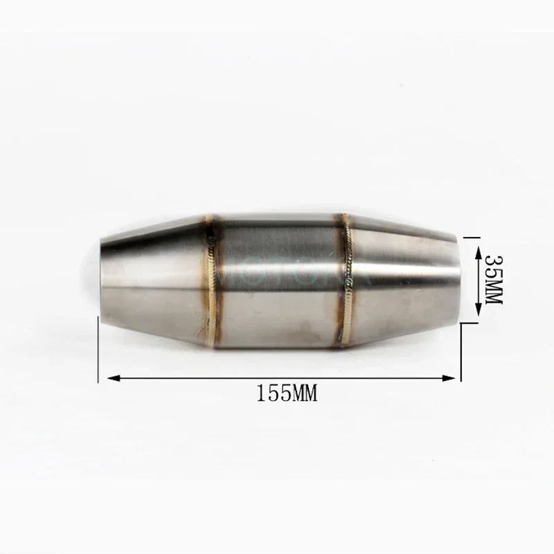 Motorcycle Modified Exhaust Pipe System Catalyst Expansion Chamber Inlet 35mm Middle Link Pipe Adapter Noise Sound Eliminator.
Motorcycle Modified Exhaust Pipe System Catalyst Expansion Chamber Inlet 35mm Middle Link Pipe Adapter Noise Sound Eliminator.