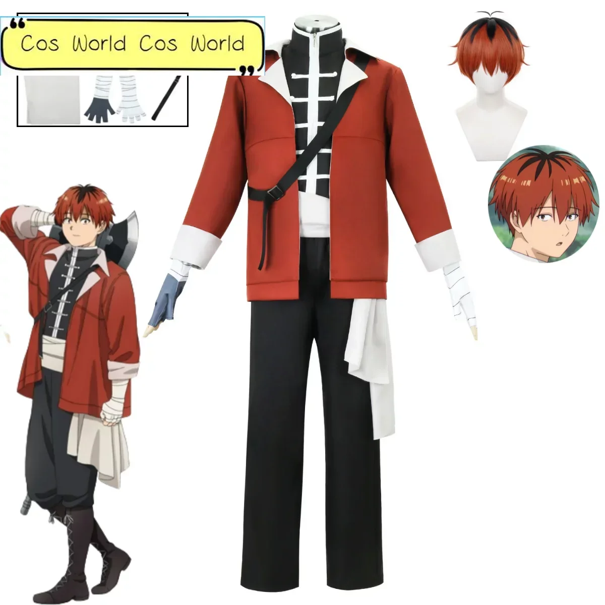 Anime Frieden Beyond Journey's End Cosplay Costumes Red Set Halloween Carnival Party Performance Costume Complete Set
Anime Frieden Beyond Journey's End Cosplay Costumes Red Set Halloween Carnival Party Performance Costume Complete Set