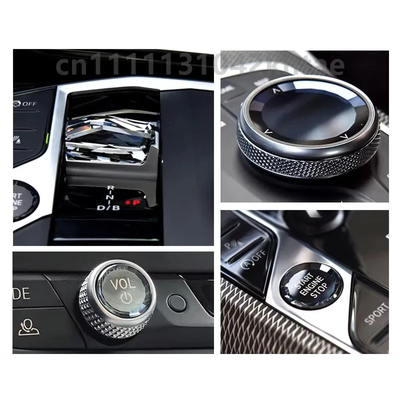 Комплект из 4 кнопок запуска двигателя для BMW, серия 3, модернизированная хрустальная ручка переключения передач, кнопки запуска для серий 2, i3, iX3, автомобильные аксессуары
Комплект из 4 кнопок запуска двигателя для BMW, серия 3, модернизированная хрустальная ручка переключения передач, кнопки запуска для серий 2, i3, iX3, автомобильные аксессуары
