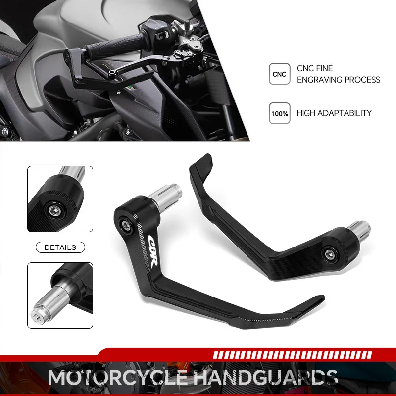 2026 For CBR650R CBR650F CBR1000RR CBR600RR 250R 500R 400R 300R Motorcycle Brake Clutch Handguard CNC Handlebar Lever Hand Guard
2026 For CBR650R CBR650F CBR1000RR CBR600RR 250R 500R 400R 300R Motorcycle Brake Clutch Handguard CNC Handlebar Lever Hand Guard
