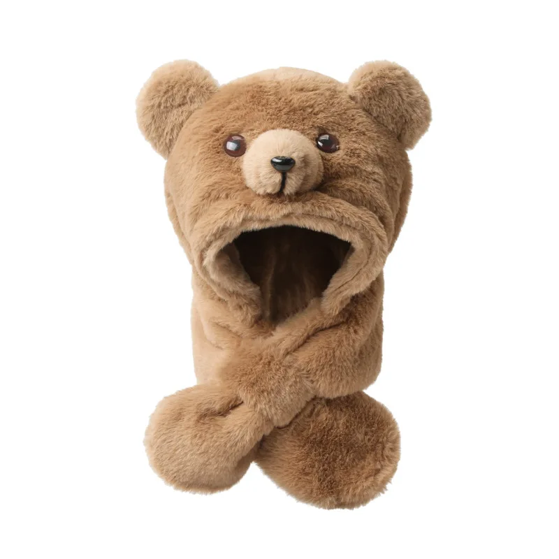 Новые мягкие пушистые зимние детские наушники-шапки с мультяшным медведем, ветрозащитные, из искусственного кроличьего меха, теплые
Новые мягкие пушистые зимние детские наушники-шапки с мультяшным медведем, ветрозащитные, из искусственного кроличьего меха, теплые