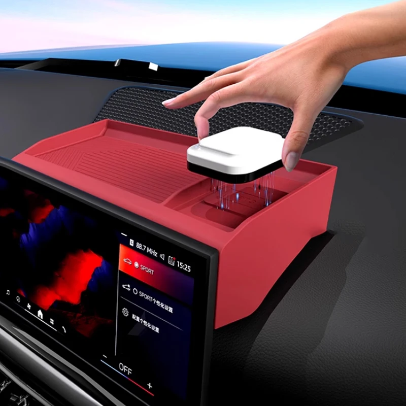 For BMW i3 i4 2023 2024 2025 Silicone Storage Box Behind Screen Interior Modification Accessories Part
For BMW i3 i4 2023 2024 2025 Silicone Storage Box Behind Screen Interior Modification Accessories Part