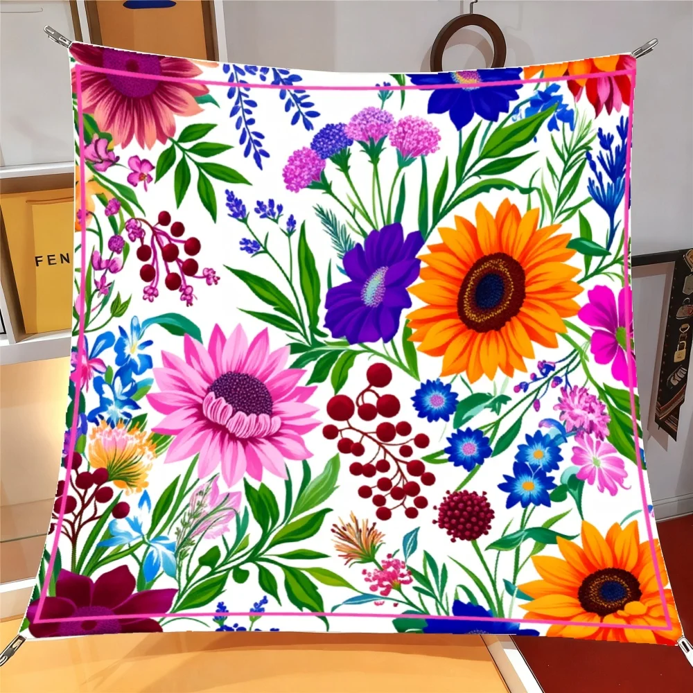 Fashion Jungle Animal Design Silk Headscarf 90x90cm Elegant Women Vacation Beach Wedding Square Wrap Shawl Kerchief for Woman
Fashion Jungle Animal Design Silk Headscarf 90x90cm Elegant Women Vacation Beach Wedding Square Wrap Shawl Kerchief for Woman