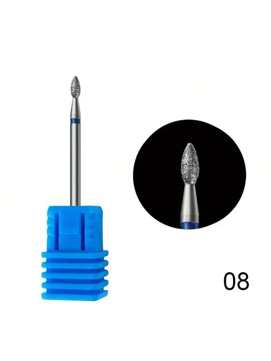 Diamond Nail Drill Bit For Electric Manicure Pedicure Machine
Diamond Nail Drill Bit For Electric Manicure Pedicure Machine