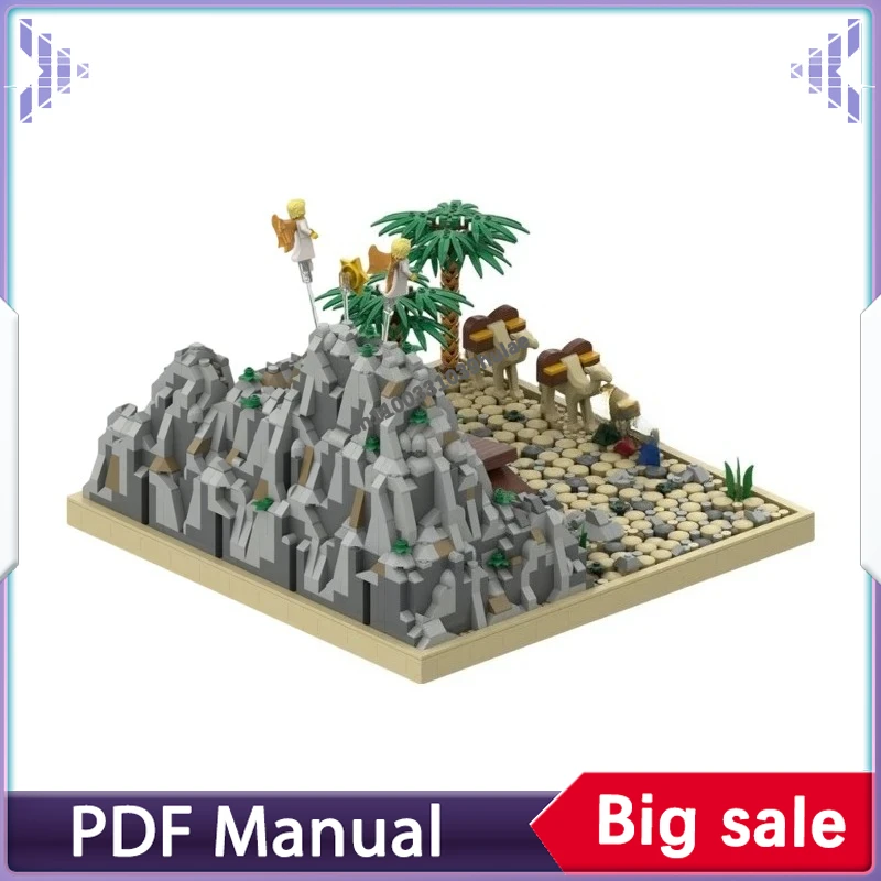 Christmas Nativity MOC Building Blocks, Holy Family Birth Scene, DIY Assembly Toy with Exquisite Details, Ideal for Holiday
Christmas Nativity MOC Building Blocks, Holy Family Birth Scene, DIY Assembly Toy with Exquisite Details, Ideal for Holiday