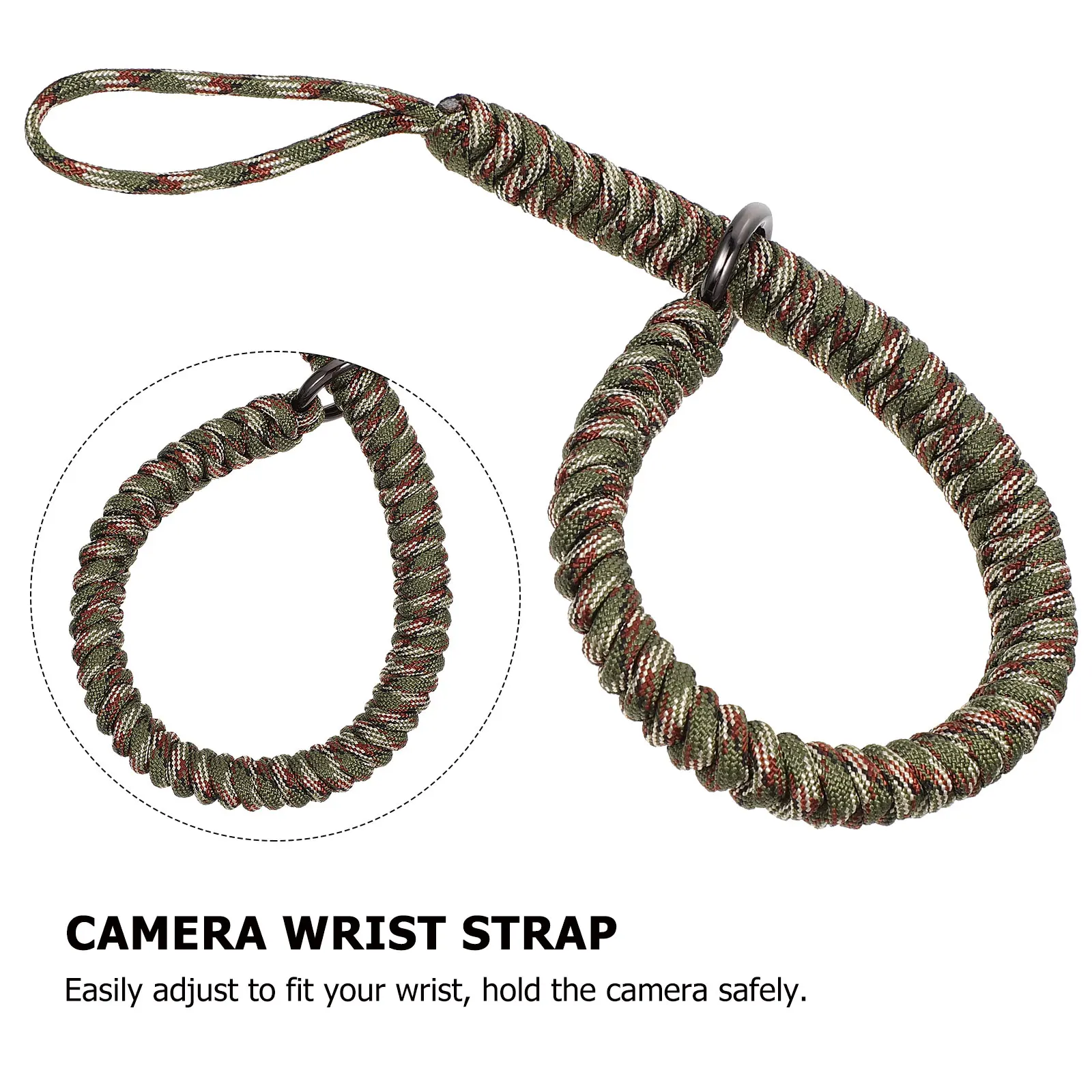 1pc Stainless Steel Adjustable Camera Wrist Strap Rope Outdoor Travel Wear Resistant Lanyard Band Easy for Friends
1pc Stainless Steel Adjustable Camera Wrist Strap Rope Outdoor Travel Wear Resistant Lanyard Band Easy for Friends
