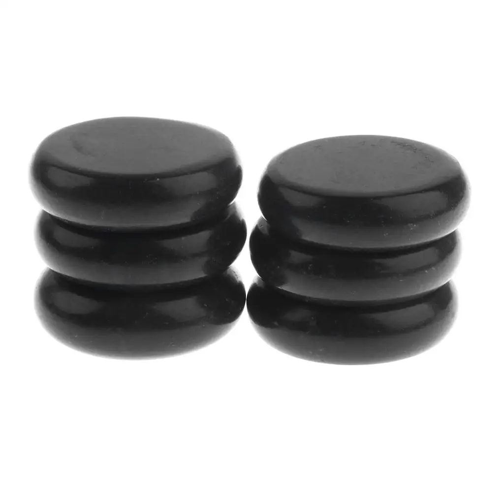 6 Pcs Black Hot Spa Rock Basalt Stone Stones Massage Natural Stone
6 Pcs Black Hot Spa Rock Basalt Stone Stones Massage Natural Stone