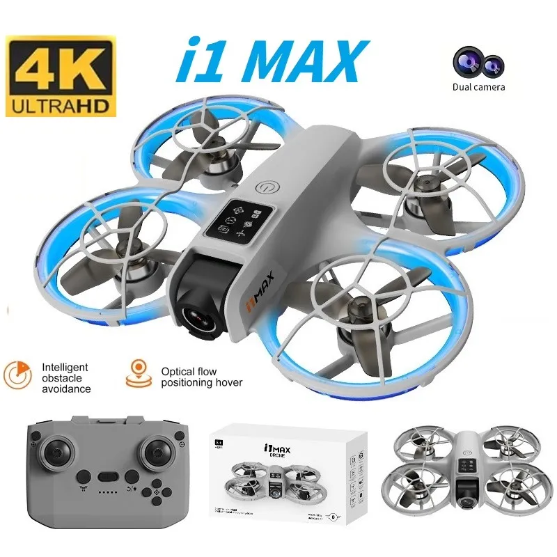 Дрон i1 MAX профессиональный с двумя камерами 4K HD, 5G Wi-Fi, оптическим позиционированием, FPV, БПЛА, радиоуправляемый квадрокоптер, игрушка на радиоуправлении
Дрон i1 MAX профессиональный с двумя камерами 4K HD, 5G Wi-Fi, оптическим позиционированием, FPV, БПЛА, радиоуправляемый квадрокоптер, игрушка на радиоуправлении