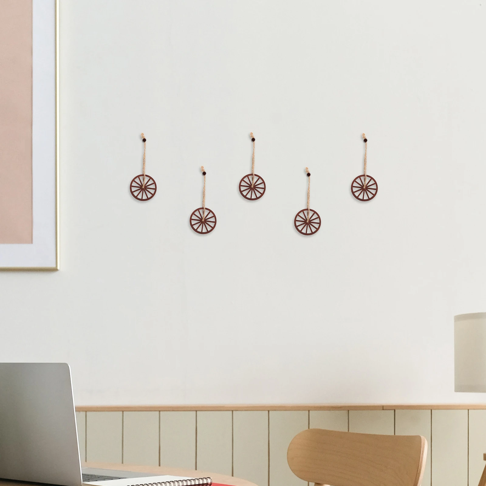 12 Pcs Retro Wooden Decor Natural Finish Vintage Cartwheel Wall Hanging for Bedroom Living Room Bars Home Accessories Wood
12 Pcs Retro Wooden Decor Natural Finish Vintage Cartwheel Wall Hanging for Bedroom Living Room Bars Home Accessories Wood