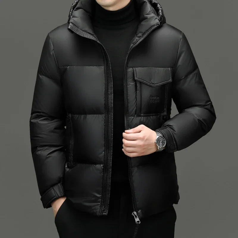 Short Down Jacket Duck Down Padding Designer Clothes Men Long Sleeve 2024 Winter Jacket for Men Casual Man Sack Male Coat
Short Down Jacket Duck Down Padding Designer Clothes Men Long Sleeve 2024 Winter Jacket for Men Casual Man Sack Male Coat