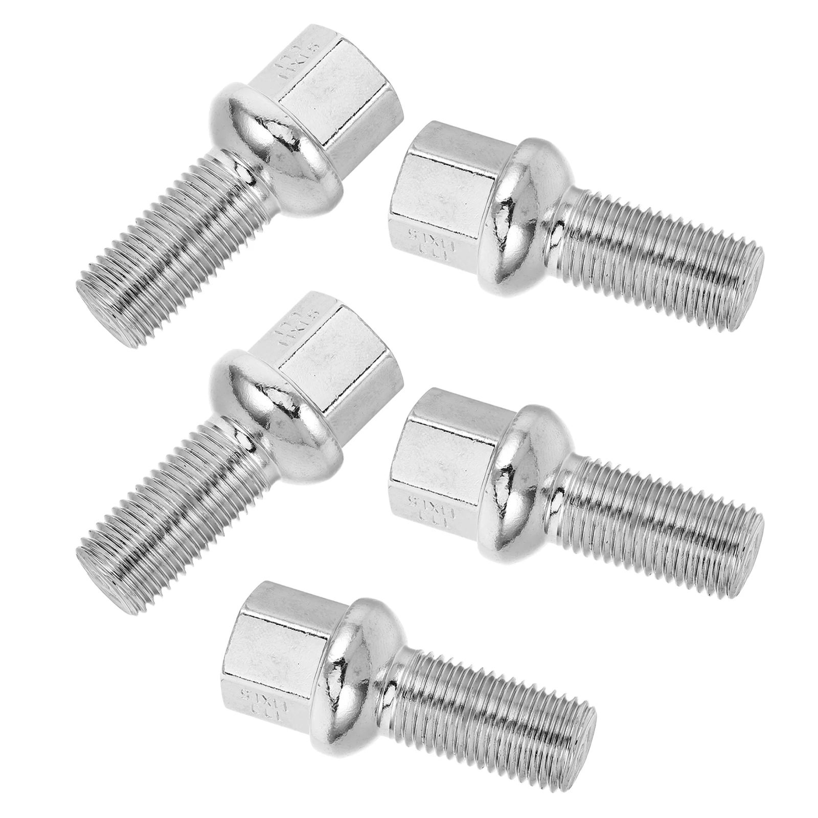 5pcs 28Mm Automotive Chrome Wheel Lug Bolts Universal Fit Dual Seat Structure Reduced Vibration Car Tire Bolts Replacement For
5pcs 28Mm Automotive Chrome Wheel Lug Bolts Universal Fit Dual Seat Structure Reduced Vibration Car Tire Bolts Replacement For