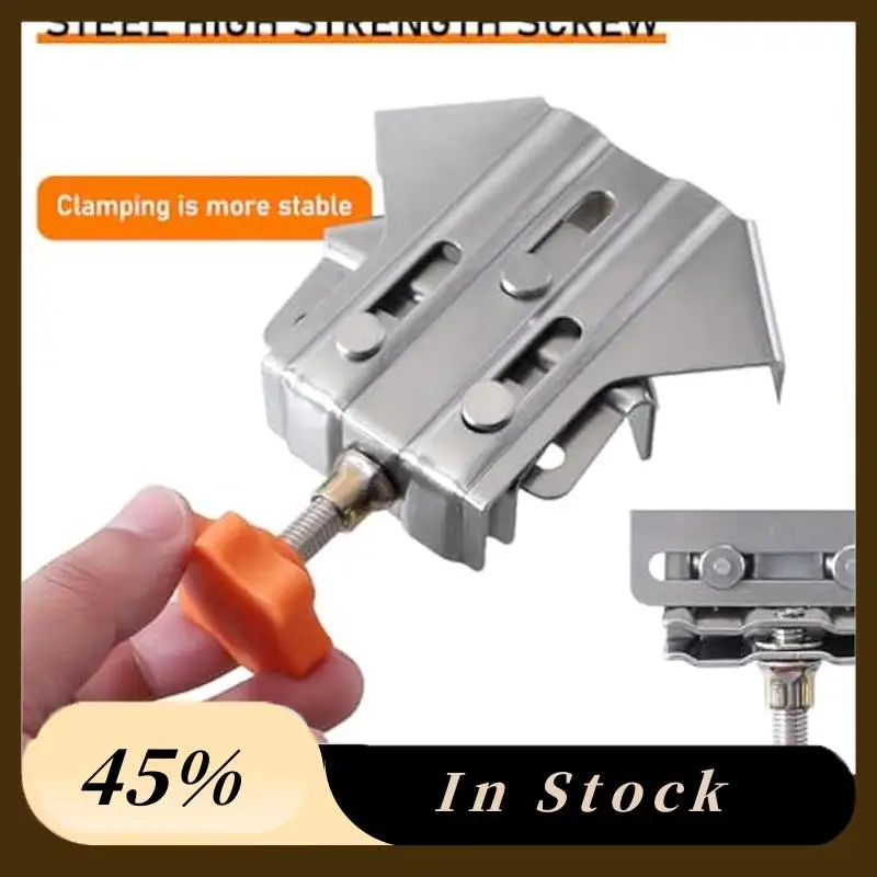 8 Multipurpose Stainless Steel 90 Degree Corner Clamp,Single Handle Adjustable Corner Clamping Tool For Woodworking Durable B
8 Multipurpose Stainless Steel 90 Degree Corner Clamp,Single Handle Adjustable Corner Clamping Tool For Woodworking Durable B