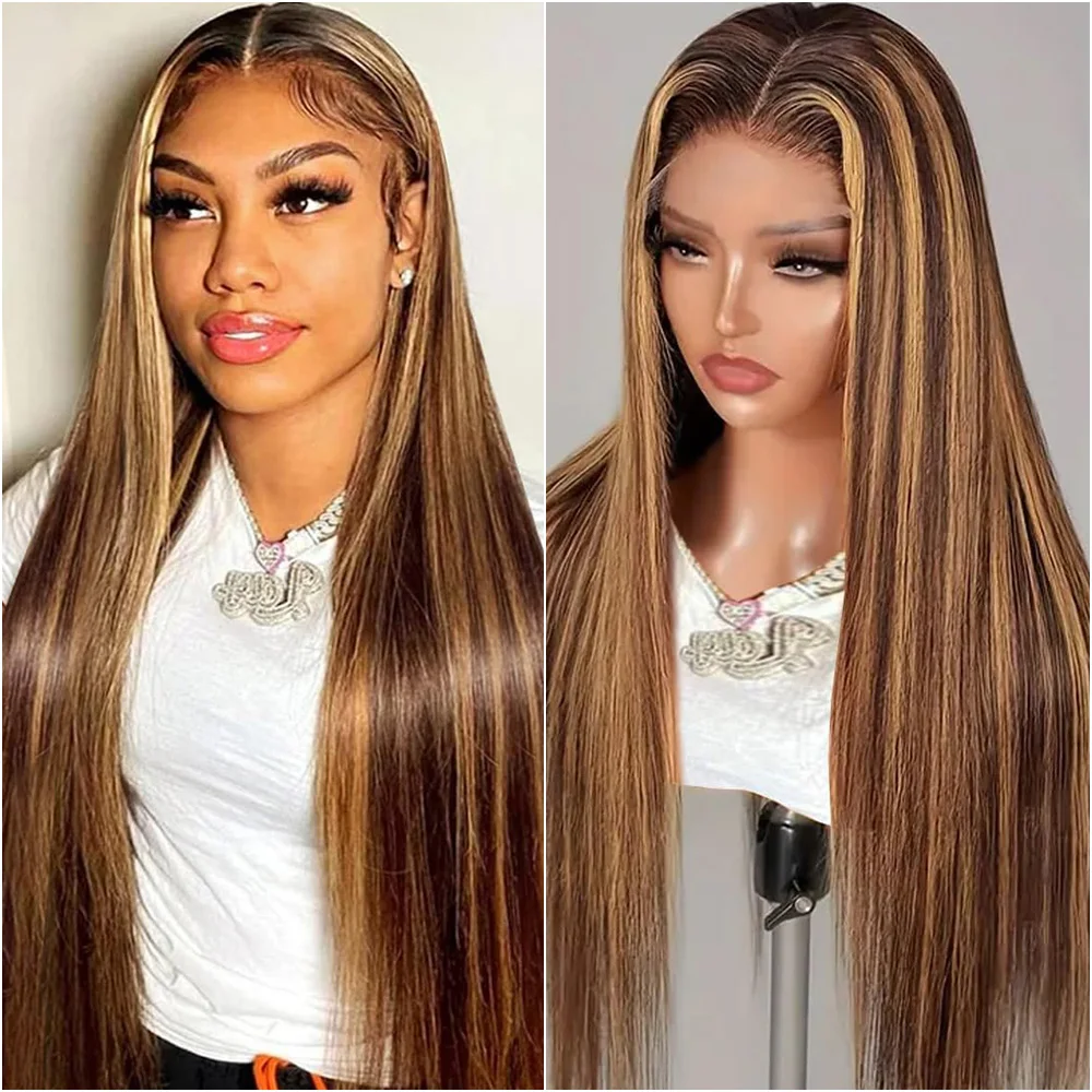 40 Inches P4/27 Highlight Ombre Bone Straight Wig 13x6 HD Lace Front Human Hair Wigs Brazilian 13x4 Lace Frontal Wigs for Women
40 Inches P4/27 Highlight Ombre Bone Straight Wig 13x6 HD Lace Front Human Hair Wigs Brazilian 13x4 Lace Frontal Wigs for Women
