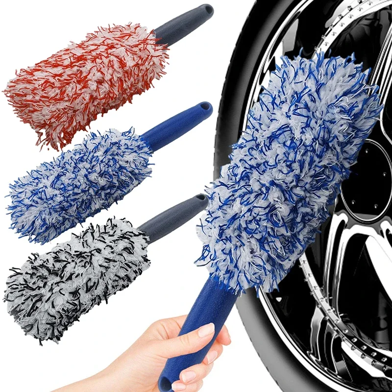 Car Wash Cleaning Brush Non-Slip Handle Plush Premium Wheels Brush Easy To Cleaning Rims Spokes Wheel Barrel Auto Accessories
Car Wash Cleaning Brush Non-Slip Handle Plush Premium Wheels Brush Easy To Cleaning Rims Spokes Wheel Barrel Auto Accessories