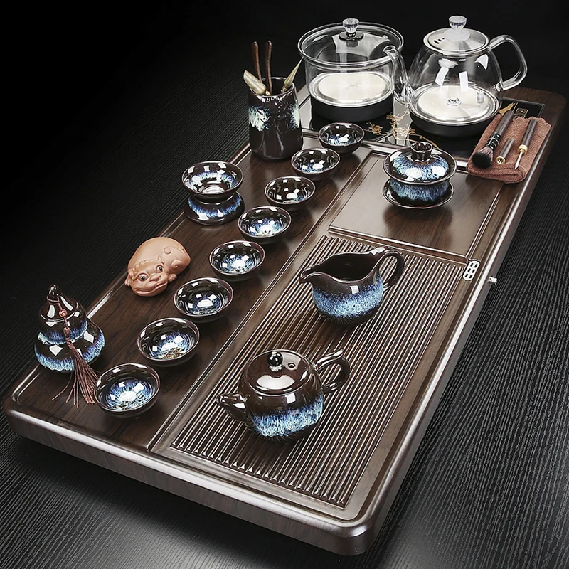 Serving Plate Tea Tray Decorative Accessories Drainage Hospitality Tea Tray Pot Drainage Living Room Bandeja Madera Teaware
Serving Plate Tea Tray Decorative Accessories Drainage Hospitality Tea Tray Pot Drainage Living Room Bandeja Madera Teaware