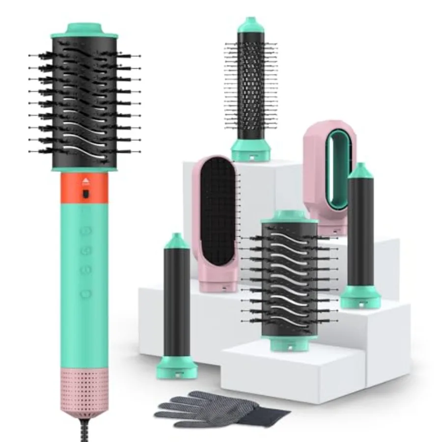 Blow Dryer Brush 6-in-1 Professional Hot Air Styler with Negative Ion 110000RPM High-Speed Auto-Curlers Hair Styler-Fast Drying
Blow Dryer Brush 6-in-1 Professional Hot Air Styler with Negative Ion 110000RPM High-Speed Auto-Curlers Hair Styler-Fast Drying