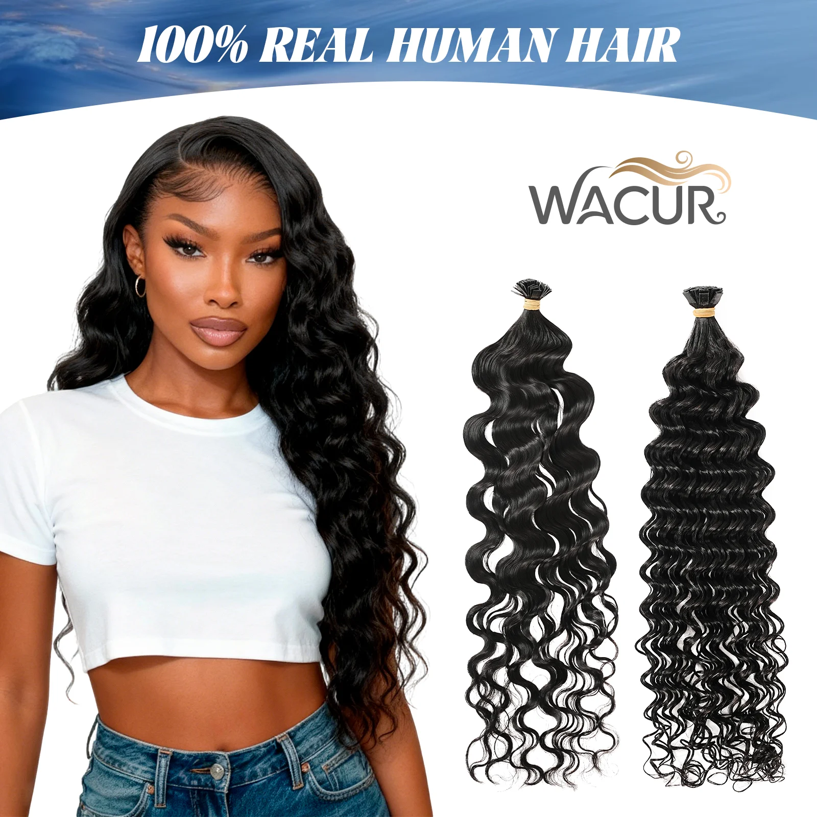 Burmese Curly Human Hair Extension By Fusion Flat Tip Keratin Capsules Deep Natural Hair Extension 50g/pack Wacur Official Store
Burmese Curly Human Hair Extension By Fusion Flat Tip Keratin Capsules Deep Natural Hair Extension 50g/pack Wacur Official Store