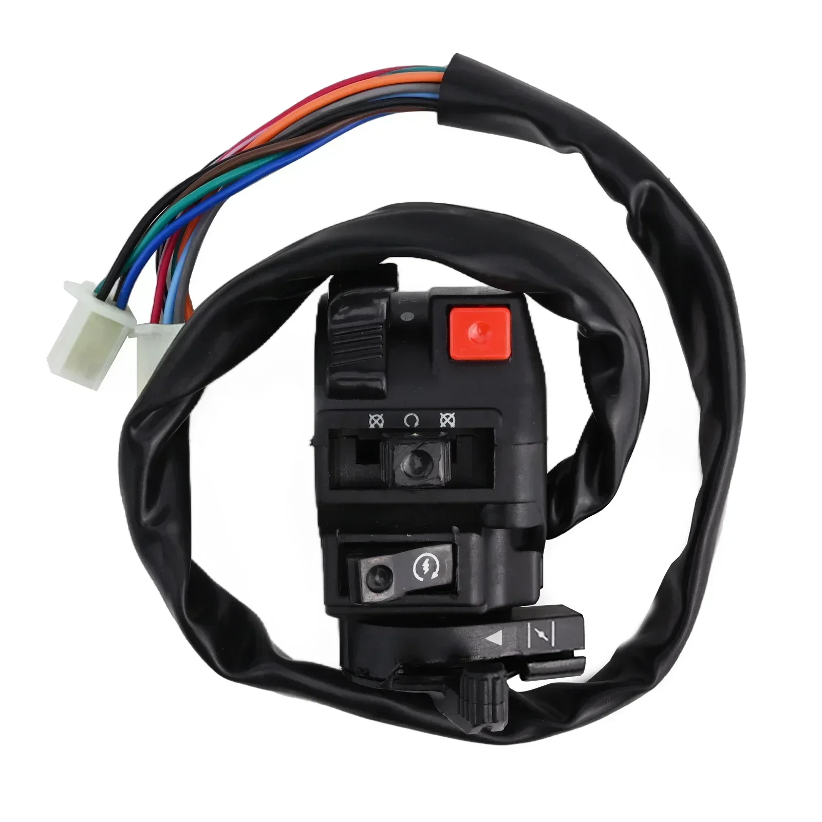 Motorcycle Electric Start Switch Horn Turn Signals Indicator Switch Suitable For Most 22MM Handlebar Motorcycles
Motorcycle Electric Start Switch Horn Turn Signals Indicator Switch Suitable For Most 22MM Handlebar Motorcycles