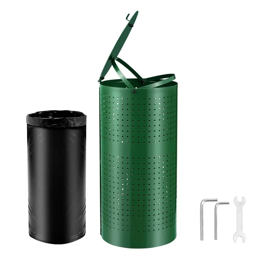 Dog Poop Trash Can With 50 Liner Bags, 11.5 Gallons Outdoor Waste Bin With Lid amp Liner Clip for Pet Waste Station, Disposal Co
Dog Poop Trash Can With 50 Liner Bags, 11.5 Gallons Outdoor Waste Bin With Lid amp Liner Clip for Pet Waste Station, Disposal Co