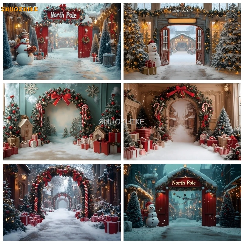 Christmas Backdrop for Photography Winter Snowy Xmas Tree Pine Fence Shining Lights Kids Portrait Photo Background Studio Props
Christmas Backdrop for Photography Winter Snowy Xmas Tree Pine Fence Shining Lights Kids Portrait Photo Background Studio Props
