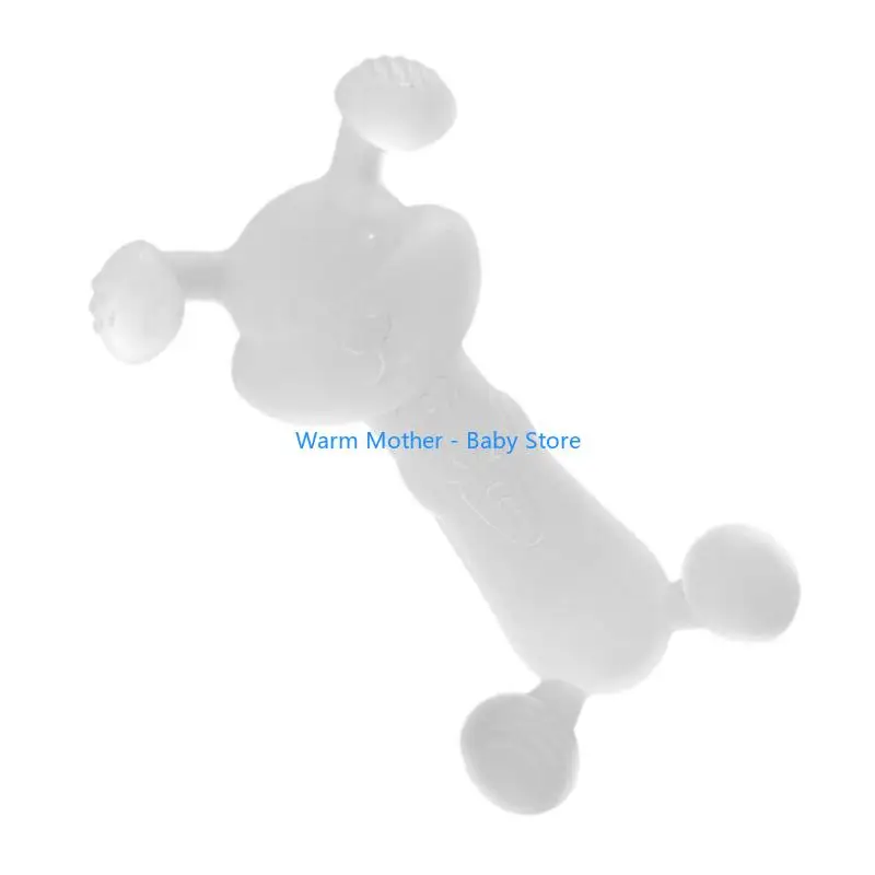 Fun & Functional Baby Rabbit Teether Silicone Toy Chewable Teething Toy for Baby 57QE
Fun & Functional Baby Rabbit Teether Silicone Toy Chewable Teething Toy for Baby 57QE