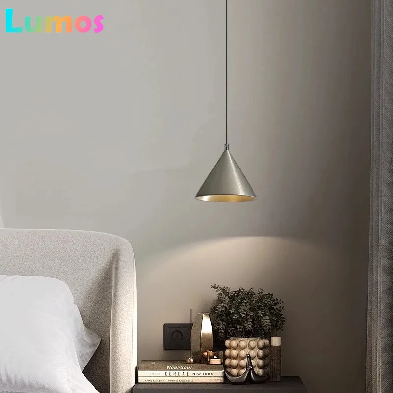 PD Minimalist Bedroom Bedside Pendant With A High-End Feel, Creative Conical Bar Counter Entrance Hanging Line Light
PD Minimalist Bedroom Bedside Pendant With A High-End Feel, Creative Conical Bar Counter Entrance Hanging Line Light