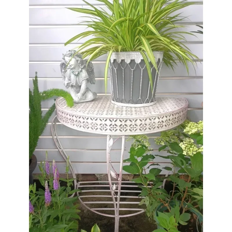 Semi-round table, balcony, flower stand, outdoor courtyard, garden corner, floor-to-ceiling type against the wall, indoor entran
Semi-round table, balcony, flower stand, outdoor courtyard, garden corner, floor-to-ceiling type against the wall, indoor entran