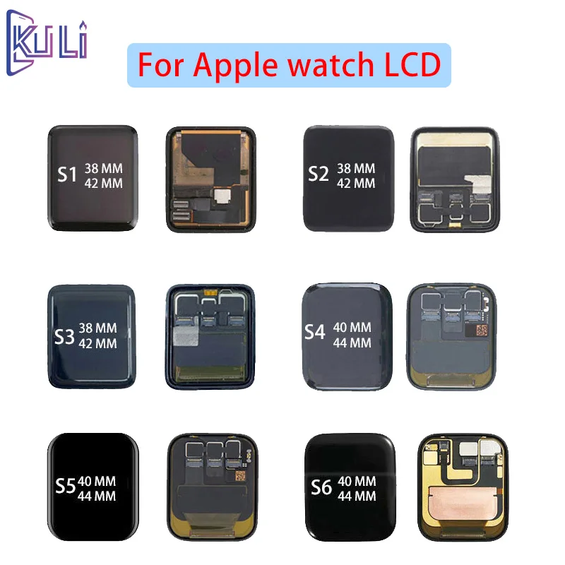 KULI For Apple Watch 38 40 42 44 MM Size Front Glass With Touch LCD Screen Replace Part Digitizer Oled S1 S2 S3 S4 S5 S6 Series
KULI For Apple Watch 38 40 42 44 MM Size Front Glass With Touch LCD Screen Replace Part Digitizer Oled S1 S2 S3 S4 S5 S6 Series