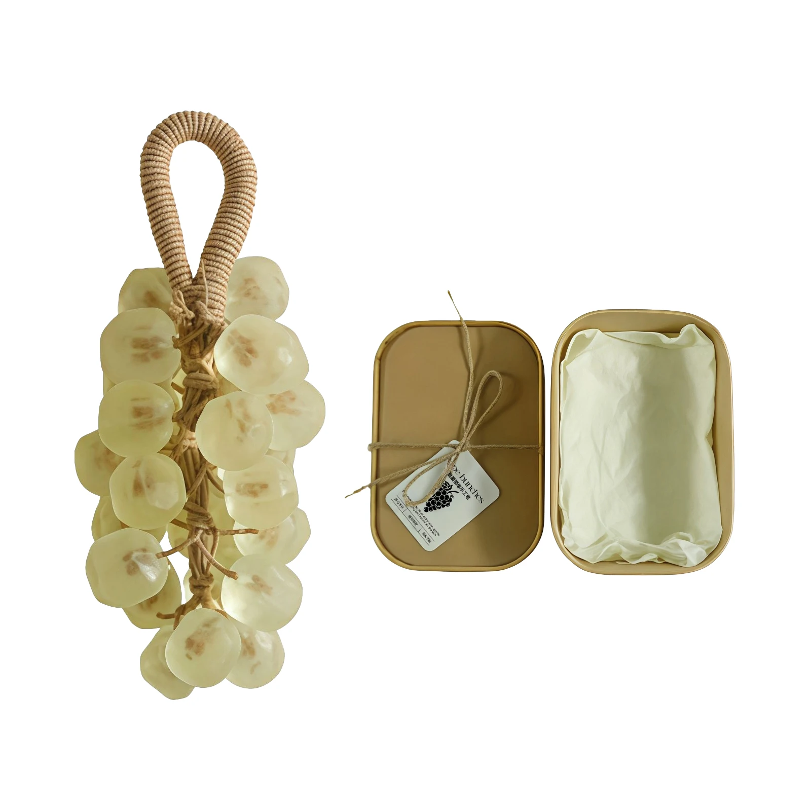 AMZ Jasmine Gemstone Grape Soap (Gift Box) Handmade Diy Gemstone Transparent Grape String Soap Gift Box Gentle Hand Cleansing Care
AMZ Jasmine Gemstone Grape Soap (Gift Box) Handmade Diy Gemstone Transparent Grape String Soap Gift Box Gentle Hand Cleansing Care