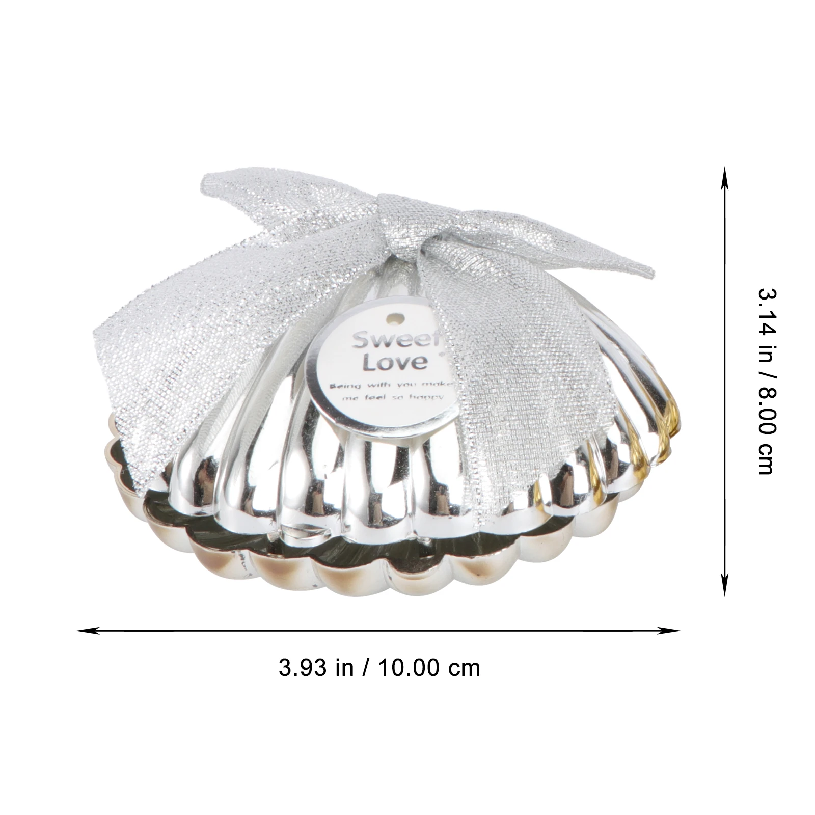20PCS Creative Wedding Candy Box Delicate Shell Shaped Candy Case Plastic Candy Wrapping Box Compact Shell Shaped Sugar Box
20PCS Creative Wedding Candy Box Delicate Shell Shaped Candy Case Plastic Candy Wrapping Box Compact Shell Shaped Sugar Box