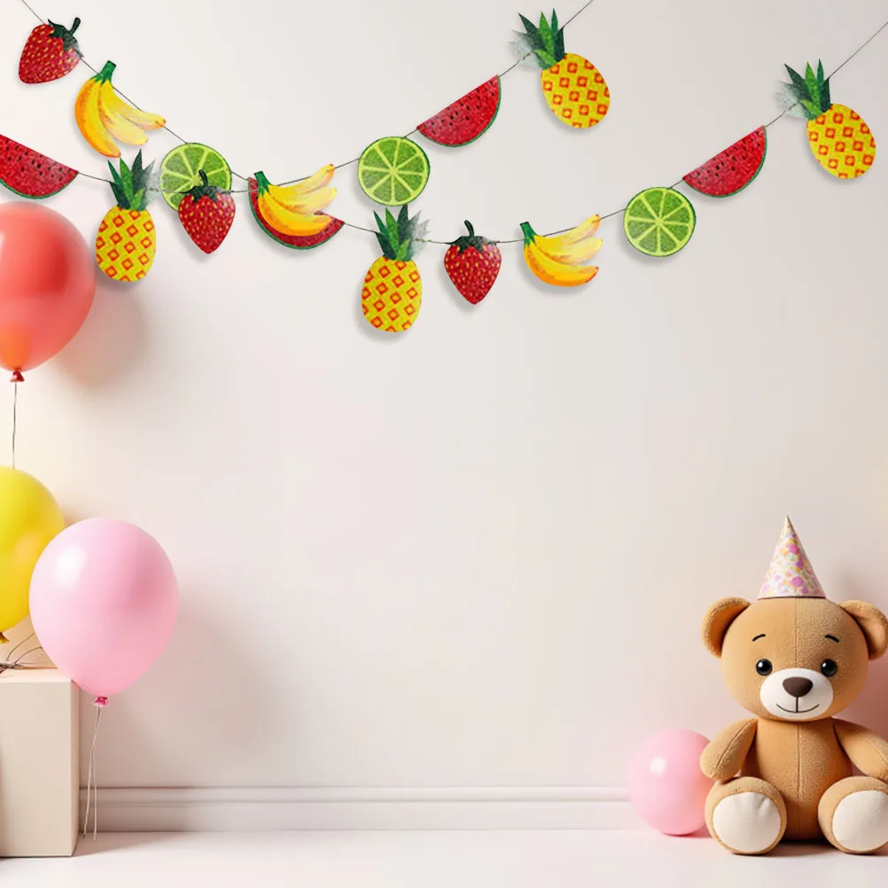 2pcs Fruit Decoration Summer Party Decor Glitter Fruits Theme Banner Party Bunting Hanging Garland For Birthday Baby Shower
2pcs Fruit Decoration Summer Party Decor Glitter Fruits Theme Banner Party Bunting Hanging Garland For Birthday Baby Shower