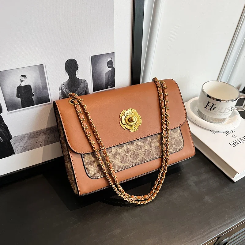Fashionable Women's Handbag Leather Crossbody Bag Shoulder Bag Messenger Bag Luxury Brand By Famous Designer Elegant
Fashionable Women's Handbag Leather Crossbody Bag Shoulder Bag Messenger Bag Luxury Brand By Famous Designer Elegant